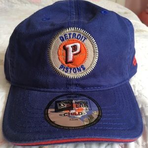 Detroit Pistons basketball kids cap